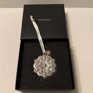 Waterford Silver Annual Snowflake Collectable Ornament